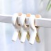 JINSHUNFA Beach Towel Clips Clamps- 3 Pack Plastic Large Pool Chair Clips Clothespins Windproof Clips Clothes Pegs for Beach Chairs Cruise Chair (Orange)
